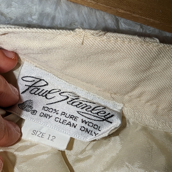 Paul Stanley 100% wool skirt - Picture 3 of 16